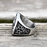 Vintage Octopus Skull Stainless Steel Ring