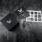 Prajna Ghost Mask Pure Tin Pendant