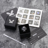 Vintage Spider Web Stainless Steel Skull Ring
