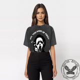 Vintage Washed Death in Love Print T-shirt