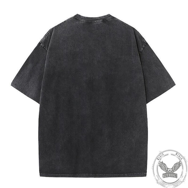 Vintage Washed Girl Sucked Into Whirlpool T-shirt