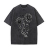 Vintage Washed Himawari Sunflower T-shirt