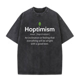 Vintage Washed Hop Hoptimism T-shirt