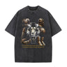 Vintage Washed Lion Cross Knight T-shirt