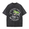 Vintage Washed Spooky Girl Summer T-shirt