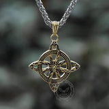 Vintage Witch’s Knot Stainless Steel Pendant
