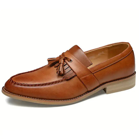 Men's Spring Dress Shoes - Stylish Pointed Oxford Shoes - Lootquake