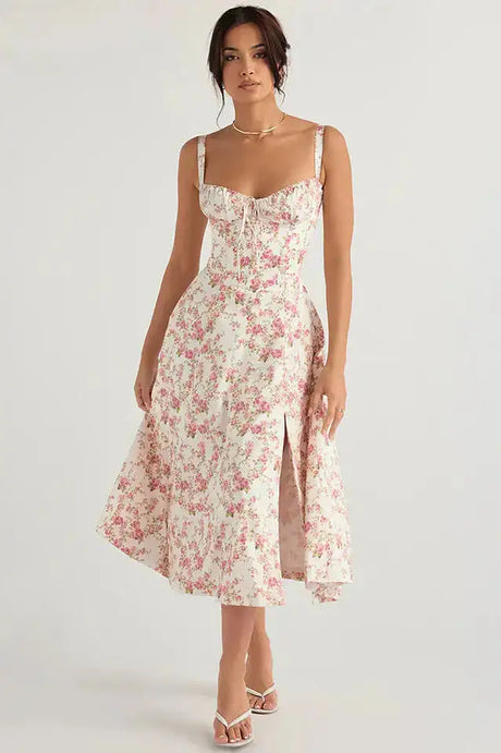 Elegant Vintage Pleated Dresses - Lootquake