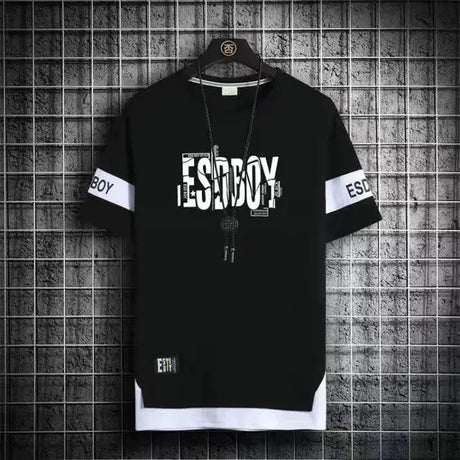 2024 Men's Korean Fashion Summer Short Sleeve T-Shirts - Lootquake