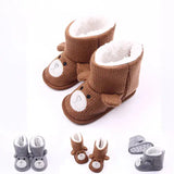 Knitted Fleece Baby Shoes, Toddler Booties, Kids Shoes - Lootquake