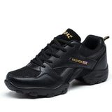Men's Dance Shoes - Soft, Breathable, Leather Fitness Shoes - Lootquake