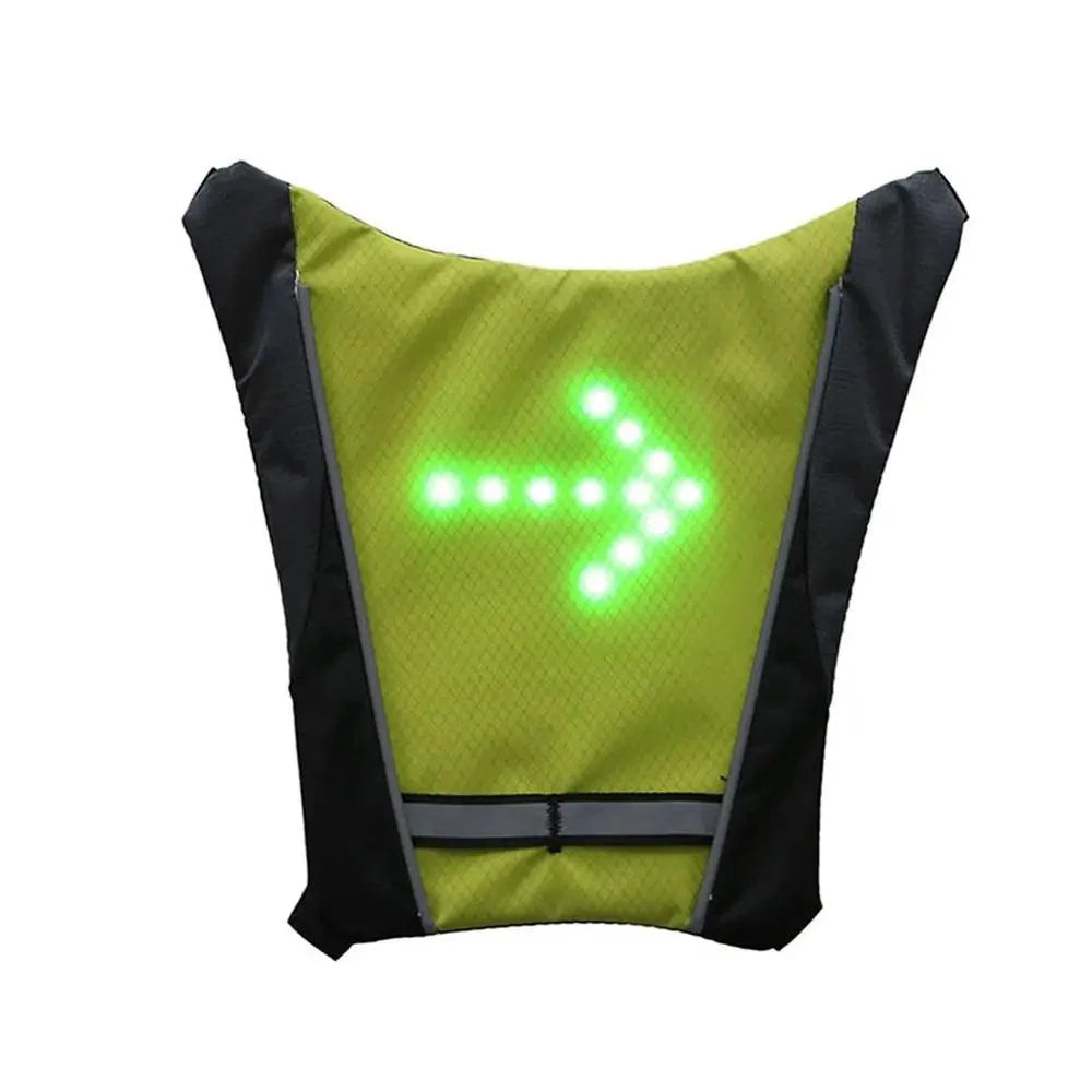 BrightRide LED Cycling Vest with Storage