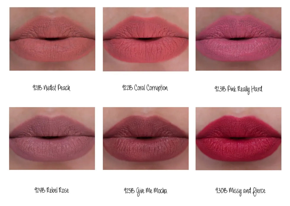 Wet n Wild Megalast Liquid Catsuit Matte Lipsticks