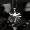 Wild Hunt Wolf Head Stainless Steel Pendant