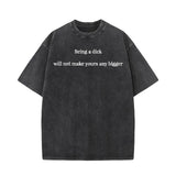 Will Not Make Yours Any Bigger T-shirt Shorts Hat