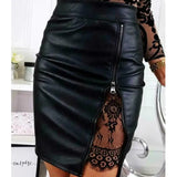Chic Lace Mini Skirts