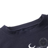 Witch Printed Crew Neck Polyester Gothic T-Shirt