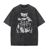 Witchy Dark Academia Skull Moth T-shirt