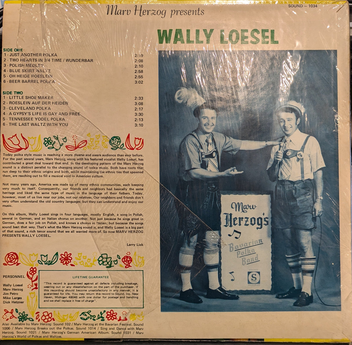 Marv Herzog Presents Wally Loesel *SHRINK* | Very Good (VG) Excellent (EX)
