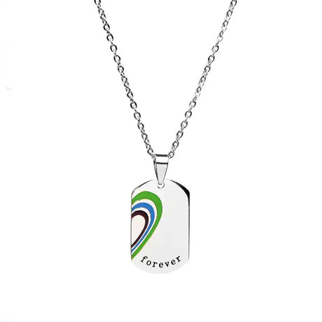 Couple Jewelry Set - Together Forever Stainless Steel Necklaces - Lootquake