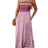 Dokotoo Midi Dresses for Women Printed Summer Dresses for Women 2024 Trendy Maxi Dresses Sleeveless Purple X Large - Lootquake