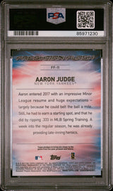 Graded 2017 Topps Chrome Aaron Judge #FF11 Freshman Flash Rookie RC Baseball Card PSA 10 Gem Mint
