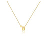 CAROVO Initial Necklaces for Women Dainty 14K Gold Plated Letter B Initial Pendant Necklace Simple Gold Initial Necklaces Jewelry Gifts for Women Valentines Gifts - Lootquake