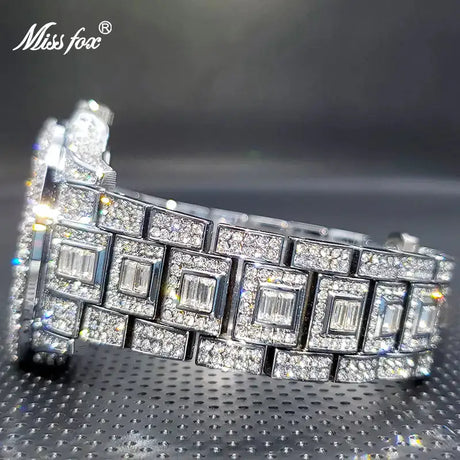 Masculino Diamond Quartz Watches - Lootquake