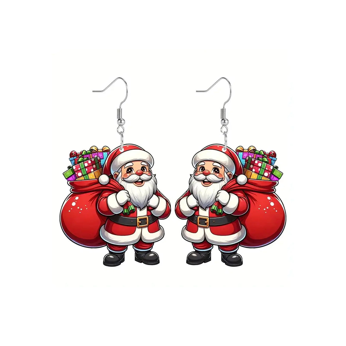 Christmas Earrings for Women Christmas Snowman Earrings Purple Santa Earrings Purple Earrings for Women Trendy Snowman Earrings Xmas Earrings Holiday Earrings Christmas Jewelry Gift for Women - Lootquake