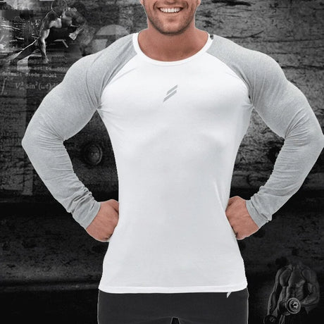 Men's Slim Fit Long Sleeve T-Shirts for Spring/Summer - Lootquake