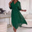 V-Neck Chiffon Dresses - Lootquake