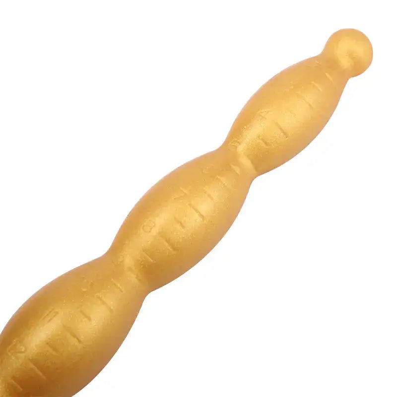 Tapón anal de silicona con cuentas para parejas - Juguete para adultos