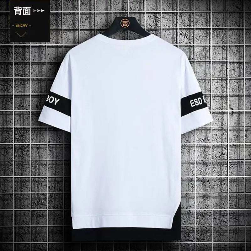 2024 Men's Korean Fashion Summer Short Sleeve T-Shirts - Lootquake