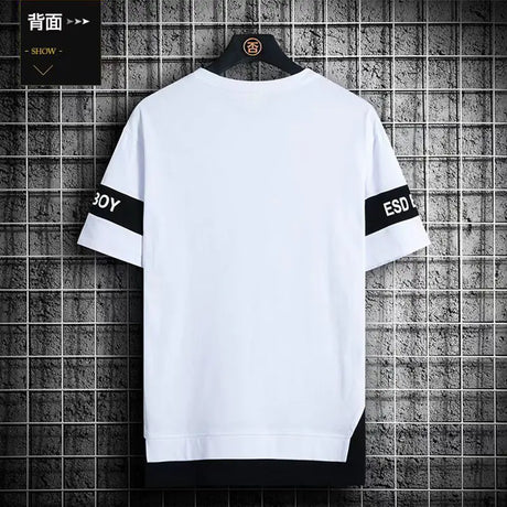 2024 Men's Korean Fashion Summer Short Sleeve T-Shirts - Lootquake