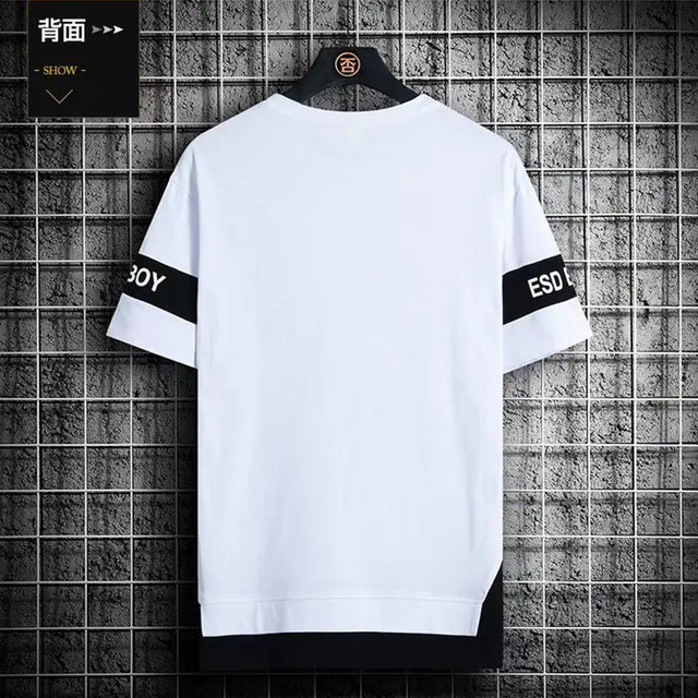 2024 Men's Korean Fashion Summer Short Sleeve T-Shirts - Lootquake