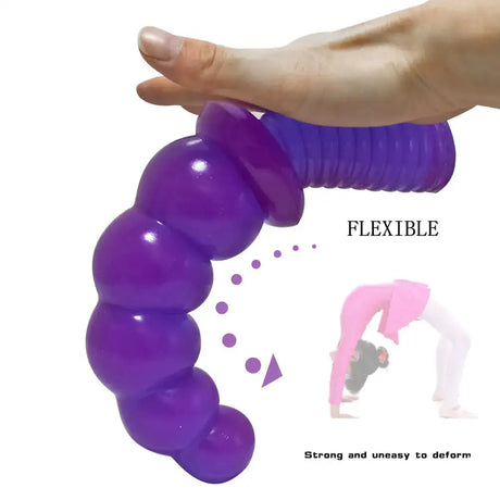 Large Colorful Anal Beads with Handle for Adults - Lootquake