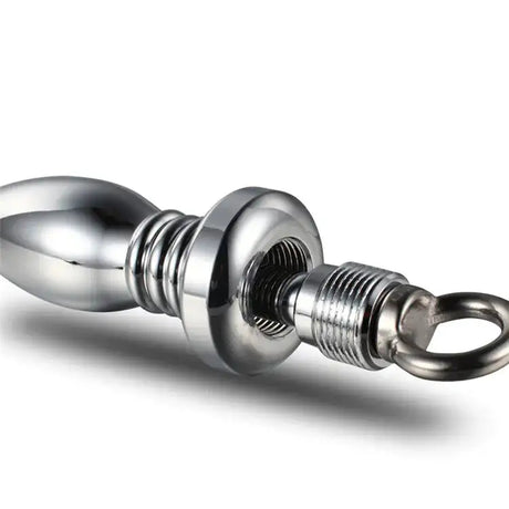 7-Function Removable Stainless Steel Anal Plug - Lootquake