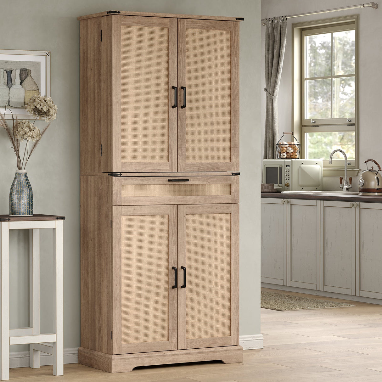 Yanosaku SC001  72'' Tall Kitchen Storage Pantry Cabinet