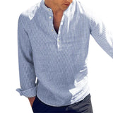 Men's Fashionable Slim Fit Casual Cotton Shirts - Lootquake