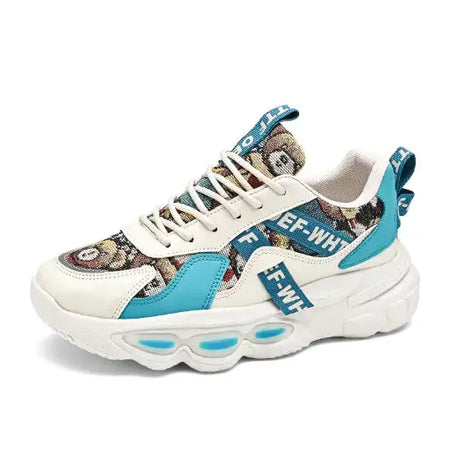 Dad Shoes, Casual Sports Shoes, Graffiti Sneakers - Lootquake