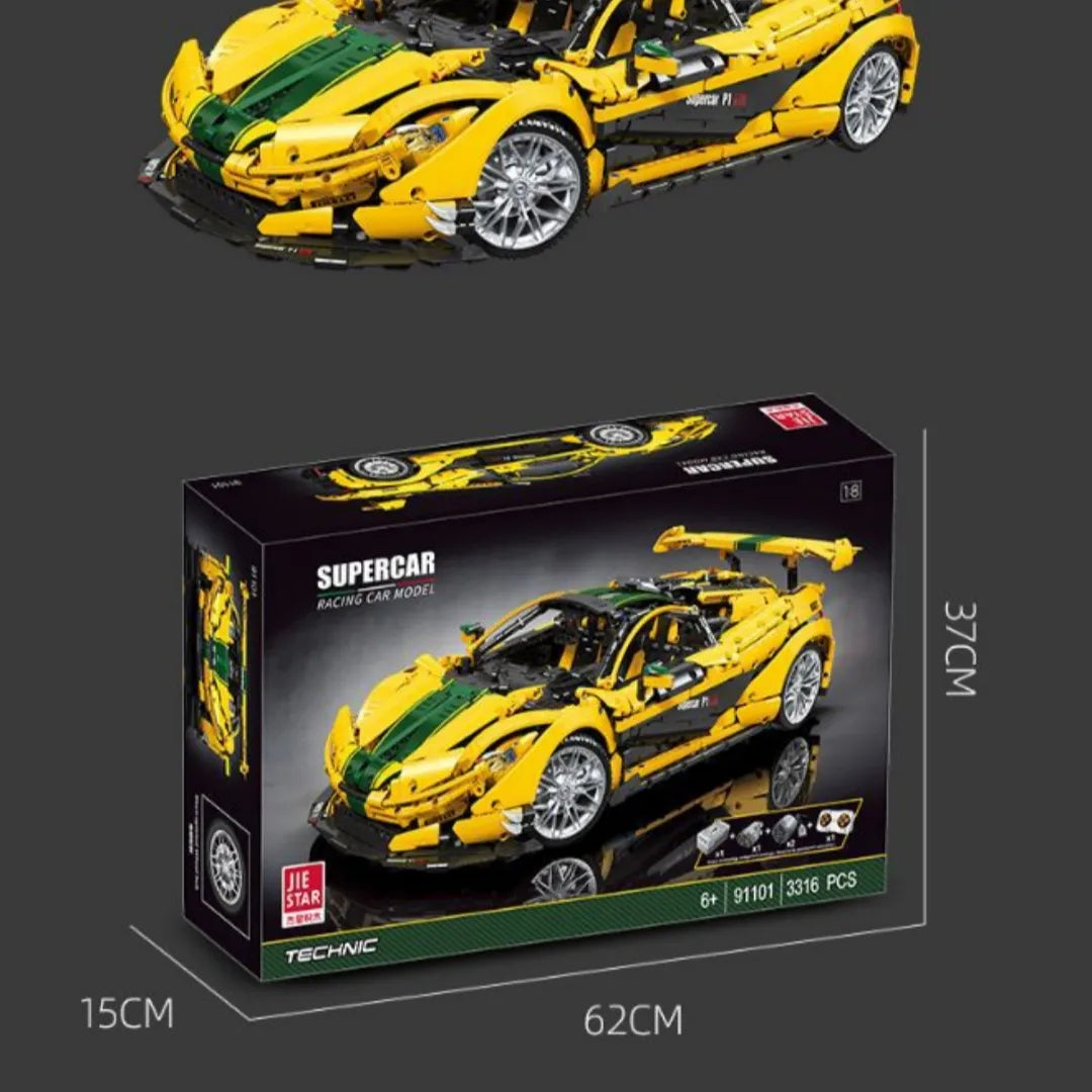 Building Blocks Sports Car Children's Assembled Toys - Lootquake