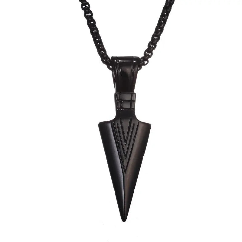 Arrow Head Pendant Long Chain Necklaces - Lootquake