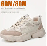 Dad Shoes, Mesh Sports Shoes, Height Increasing Sneakers - Lootquake