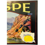 Zesty 1930s Sespe Crate Label Brings Vintage Sunkist Charm