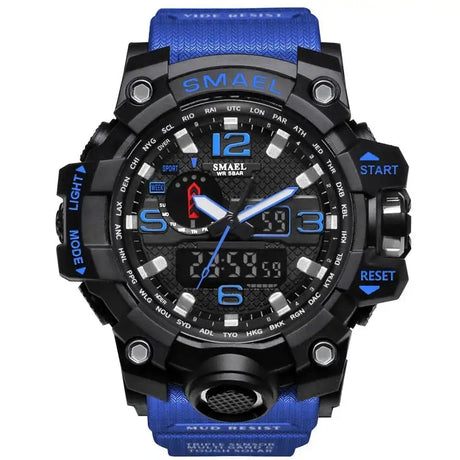 SMAEL Brand Men Sports Watches Dual Display - Lootquake